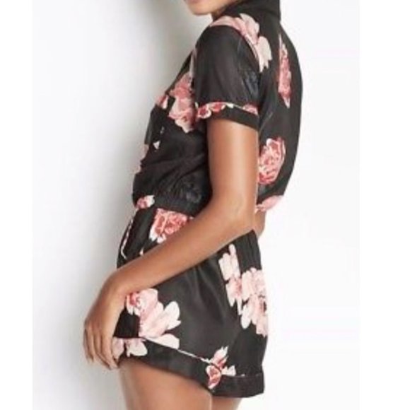 NEW | Victoria’s Secret | Floral Silky Soft Romper - Picture 2 of 7